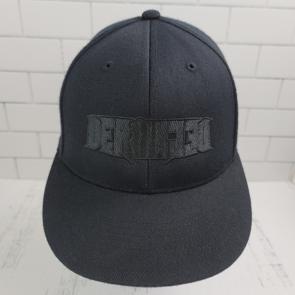 DERANGED Wool Blend 210 Fitted Flexfit Hat Cap - Picture 1 of 13
